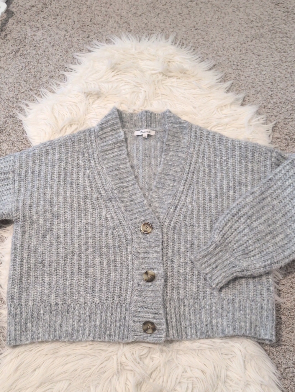Madewell Chunky Cardigan - Picture 3 of 10